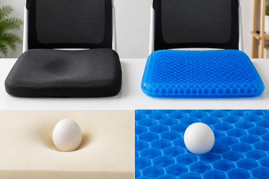Coussin en gel ou coussin en mousse : lequel choisir ?